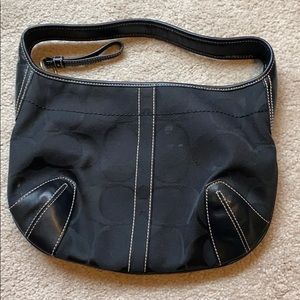 Black coach bag